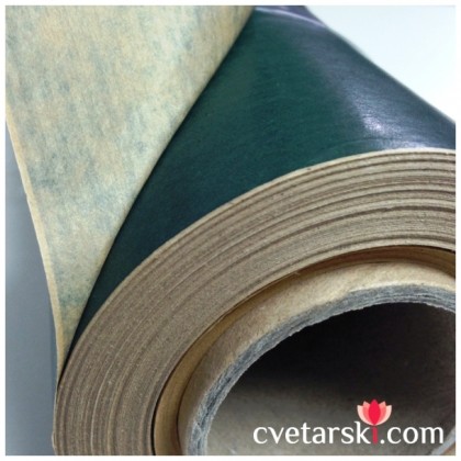 Крафт хартия - тъмно зелено от www.cvetarski.com